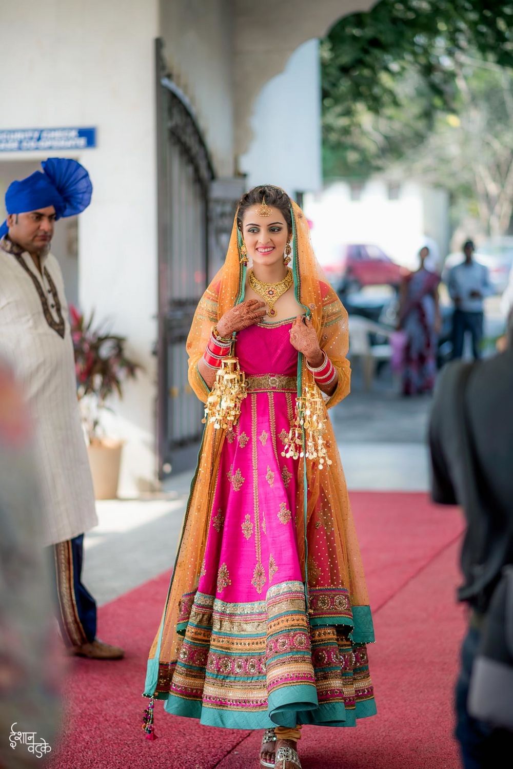 Photo of Multicolour bridal Anarkali