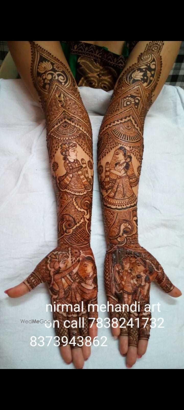 Photo From bridal Mehandi - By Nirmal Mehandi Artist 