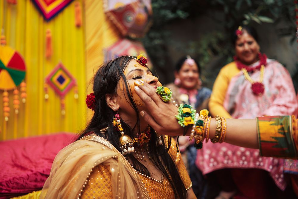 Photo From NUPUR | HALDI CEREMONY - By Unscripted Co.