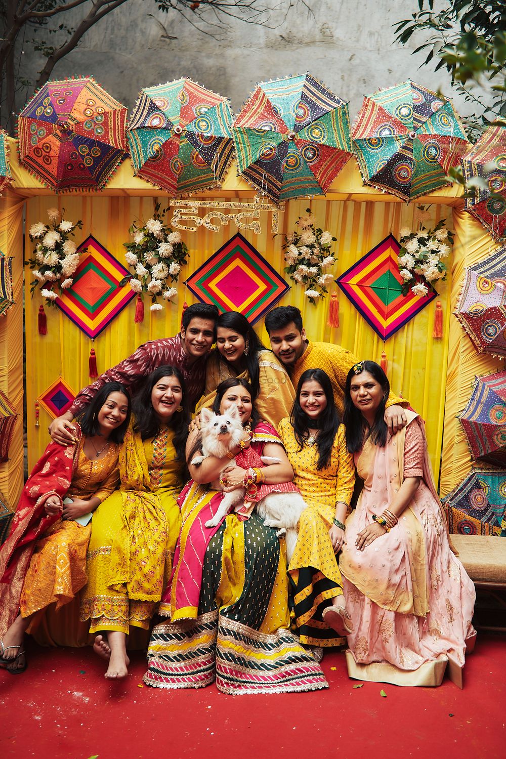 Photo From NUPUR | HALDI CEREMONY - By Unscripted Co.