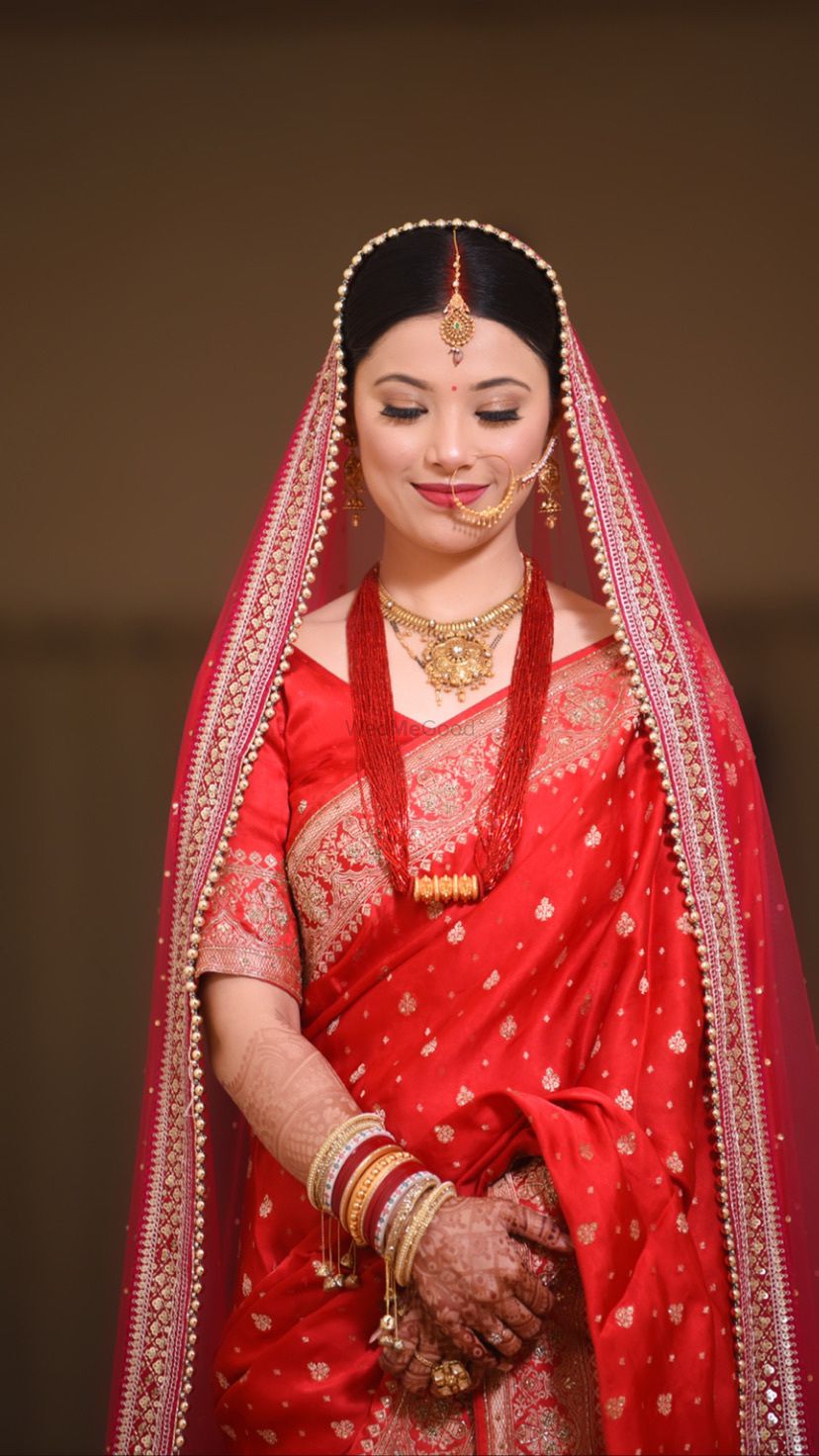 Photo From Srijana Reception Look - By Surbhi Malhotra Makeovers