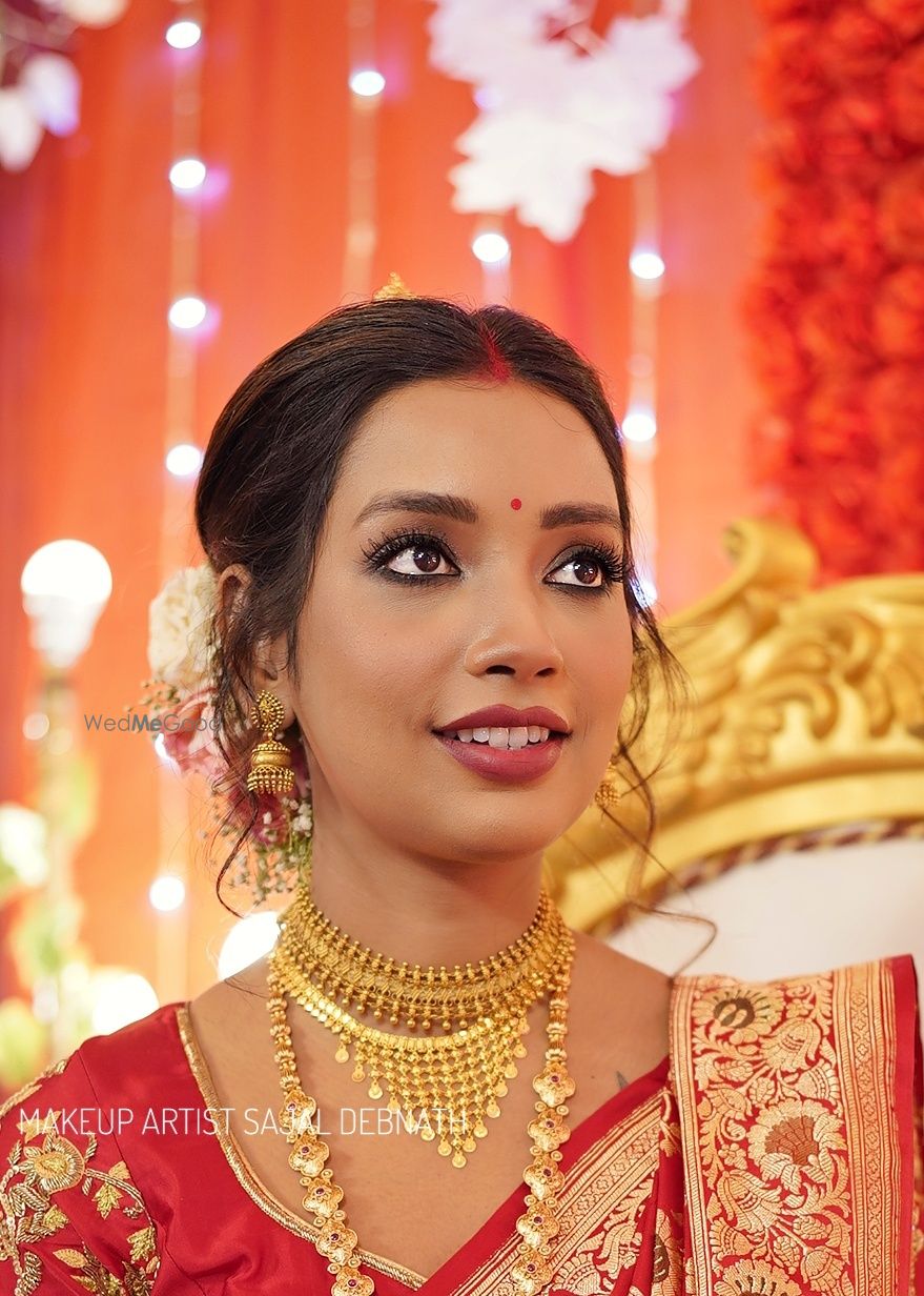 Photo From || THE BRIDE || - By Sajal Debnath Makeup Artist