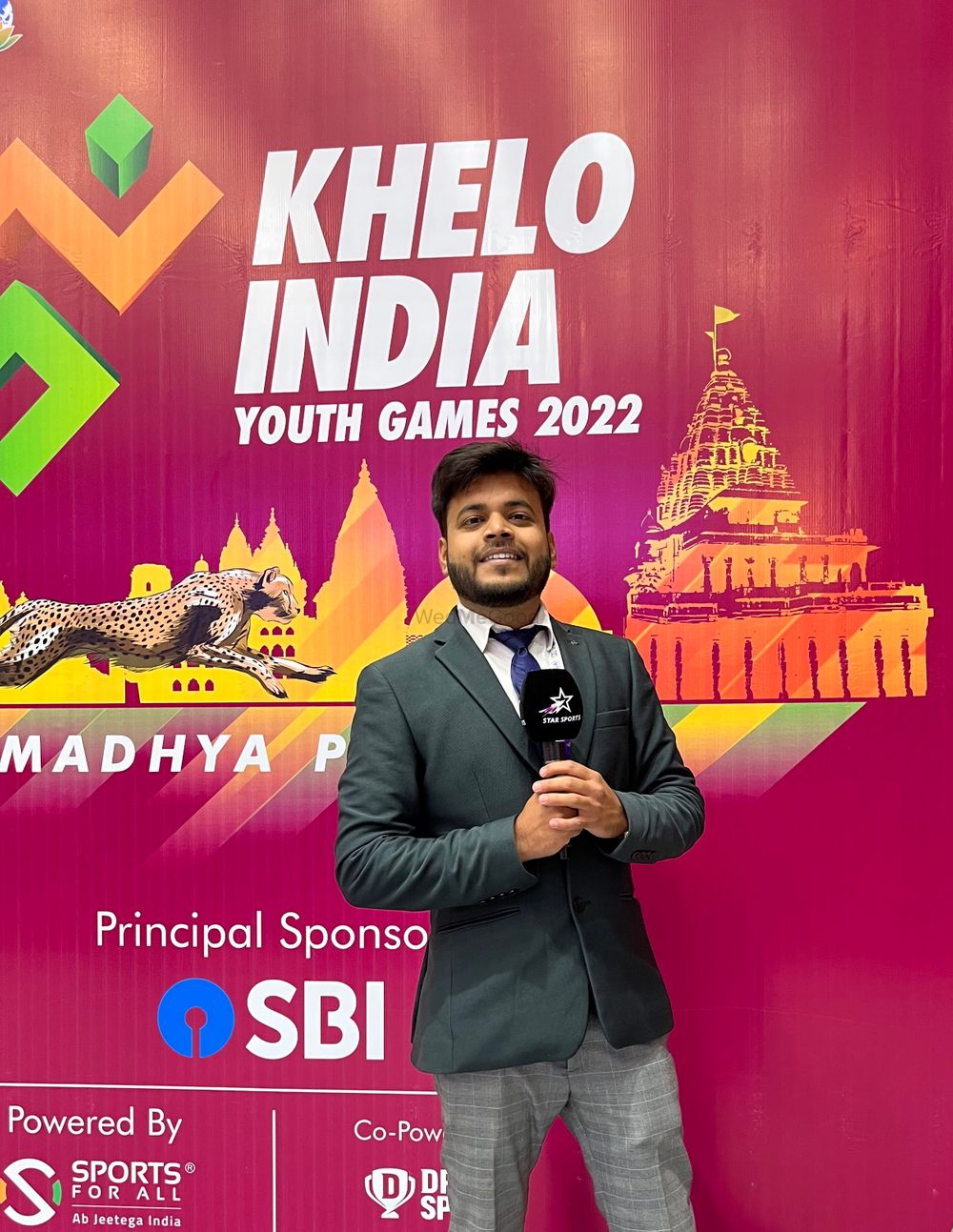Photo From khelo india youth games Token of appreciation - By Anchor Rajeev Thada