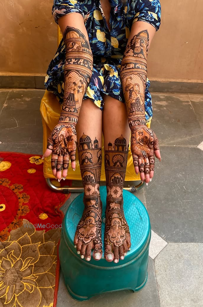 Photo From My Performances - By Jitendra Mehandi Artist