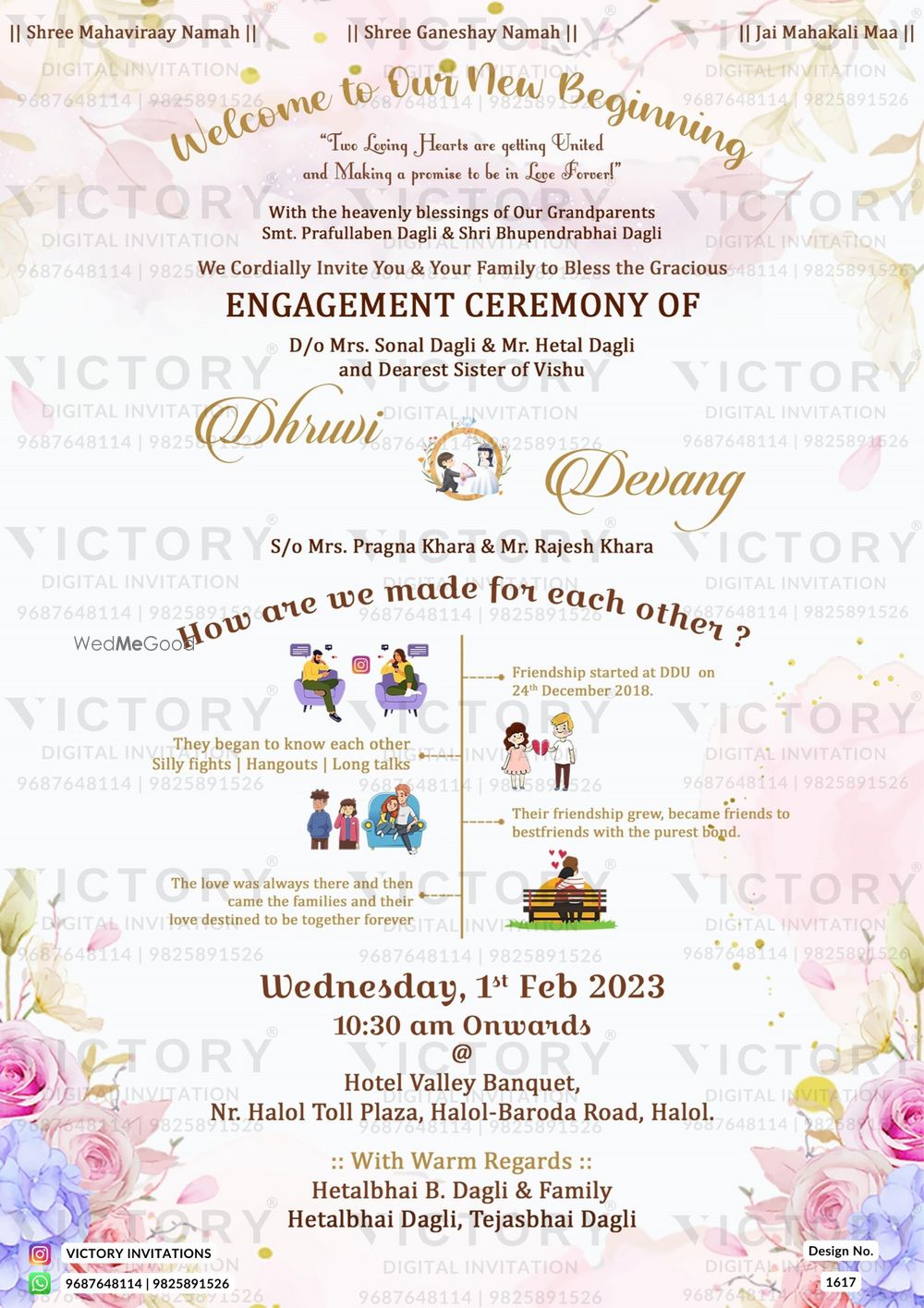 Photo From Engagement - By Victory Invitations