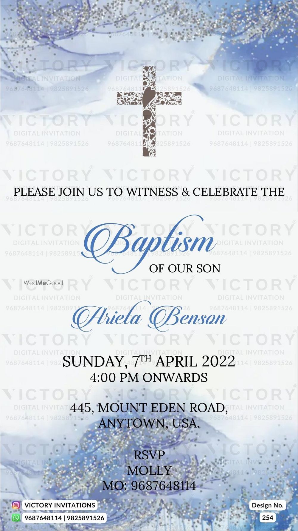 Photo From Baptism Ceremony - By Victory Invitations