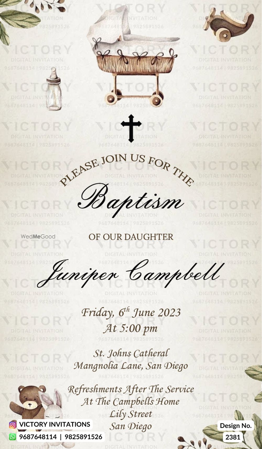 Photo From Baptism Ceremony - By Victory Invitations