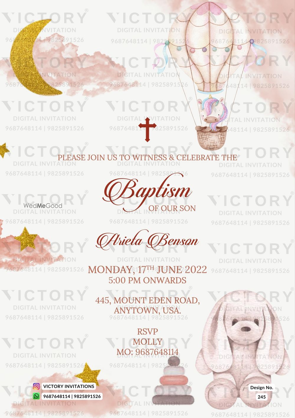 Photo From Baptism Ceremony - By Victory Invitations