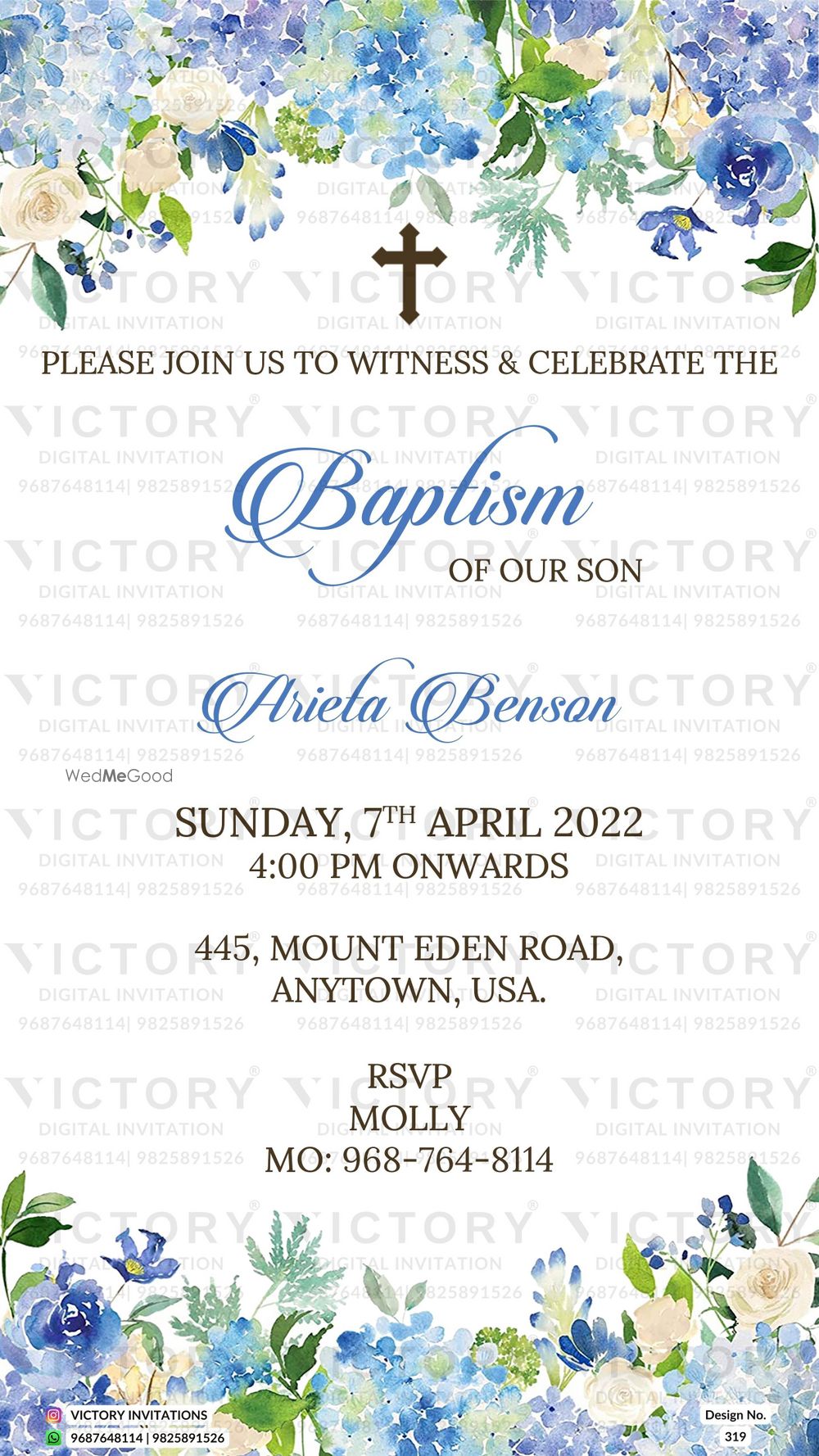 Photo From Baptism Ceremony - By Victory Invitations