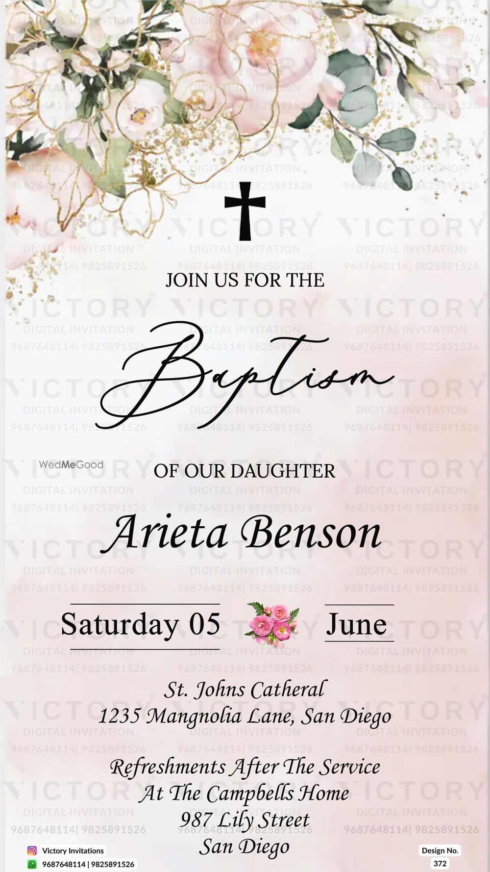 Photo From Baptism Ceremony - By Victory Invitations