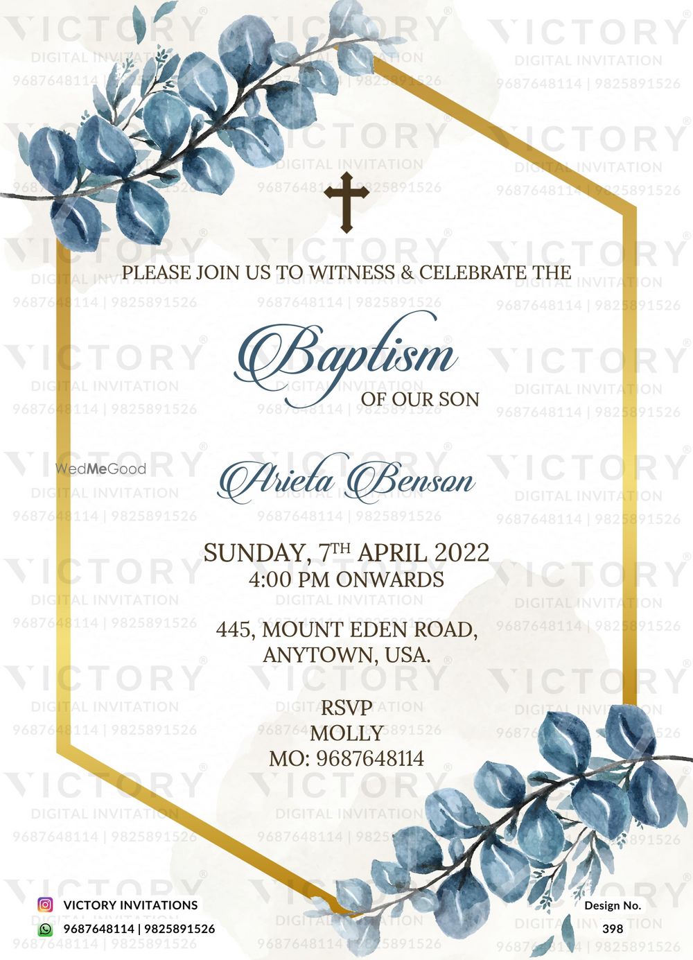 Photo From Baptism Ceremony - By Victory Invitations