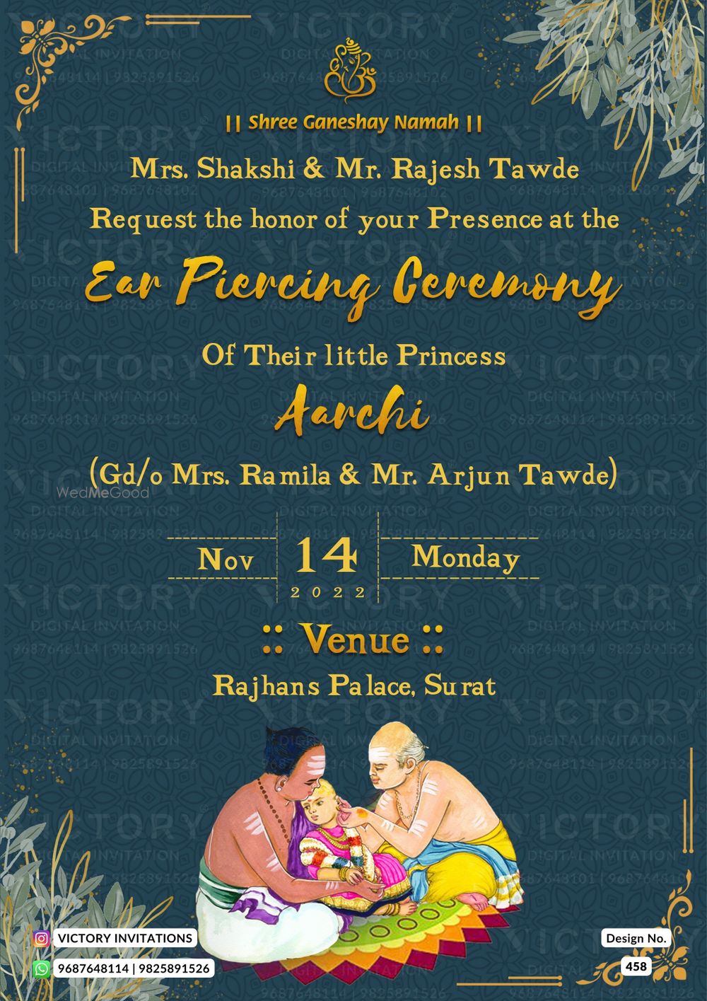 Photo From Ear Piercing Ceremony - By Victory Invitations