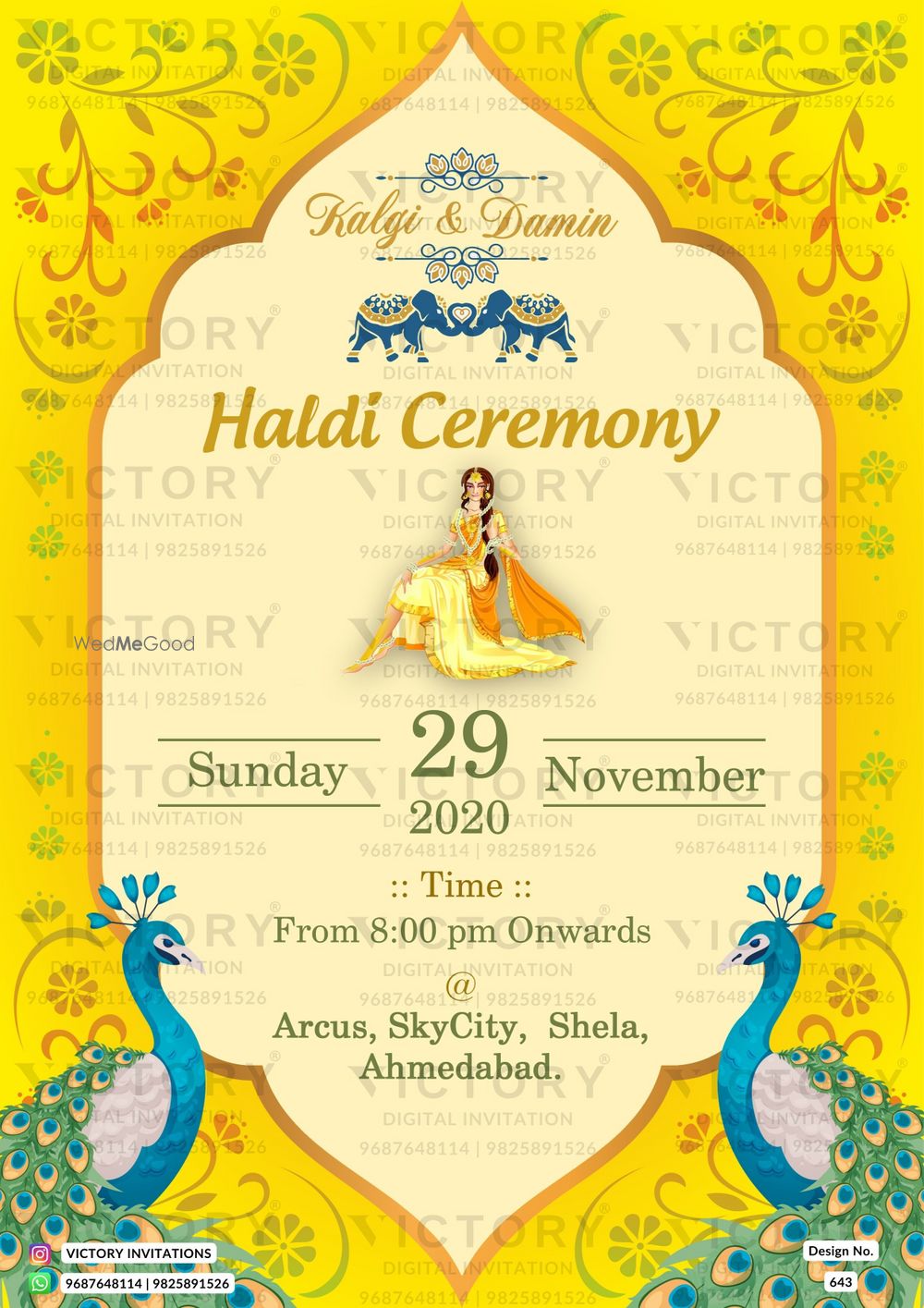 Photo From Haldi Ceremony - By Victory Invitations