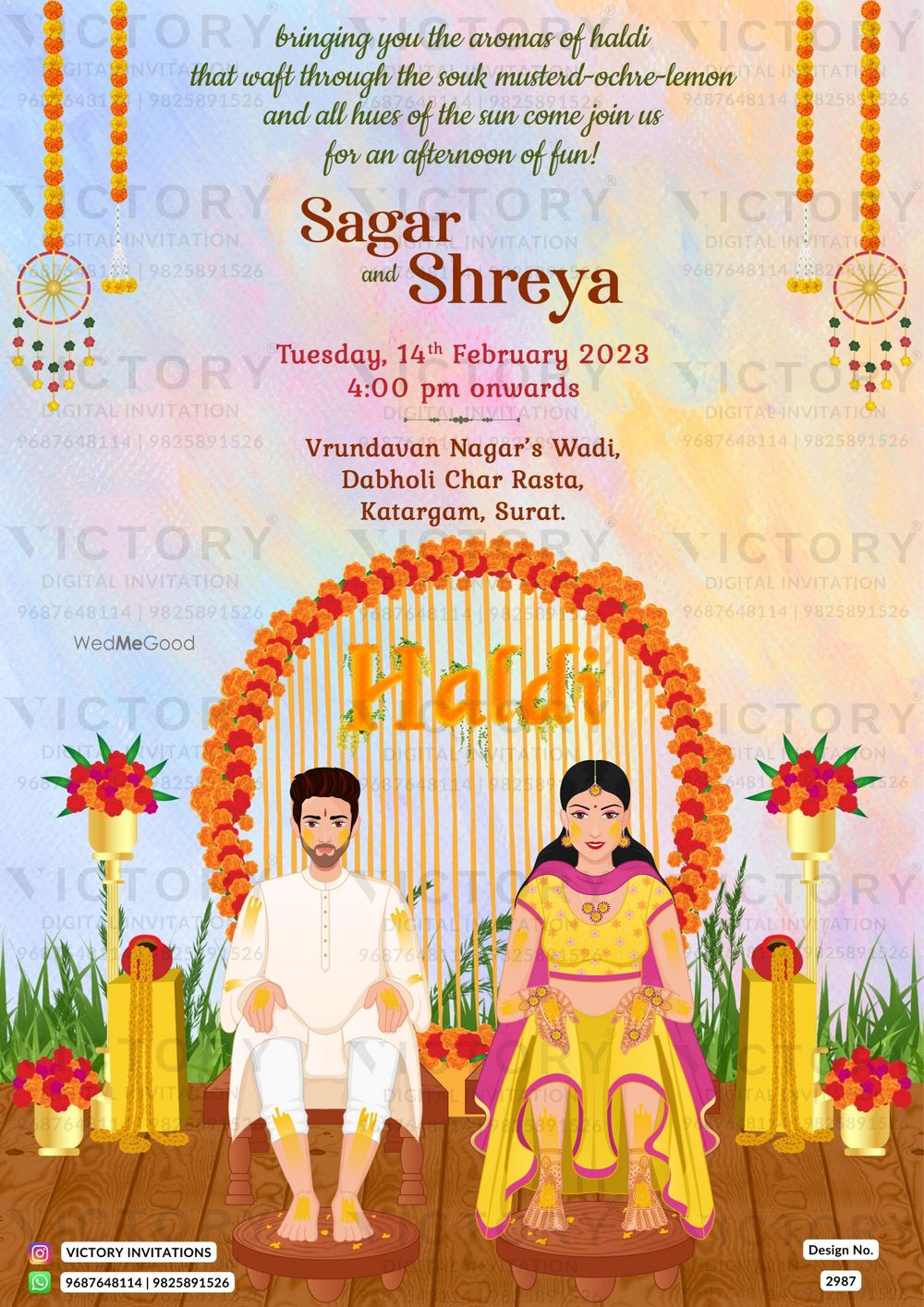 Photo From Haldi Ceremony - By Victory Invitations