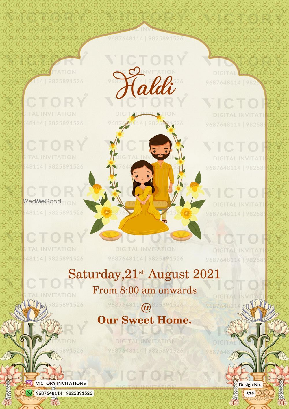 Photo From Haldi Ceremony - By Victory Invitations