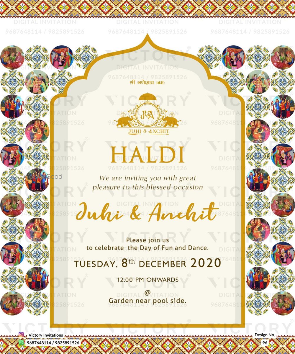 Photo From Haldi Ceremony - By Victory Invitations