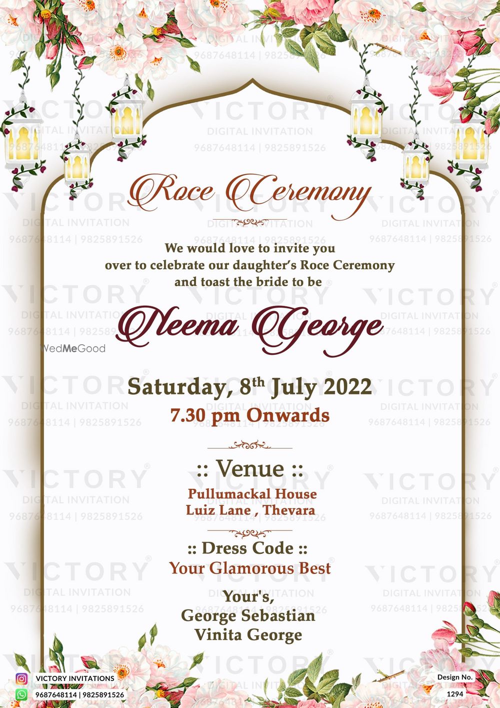 Photo From Roce Ceremony - By Victory Invitations