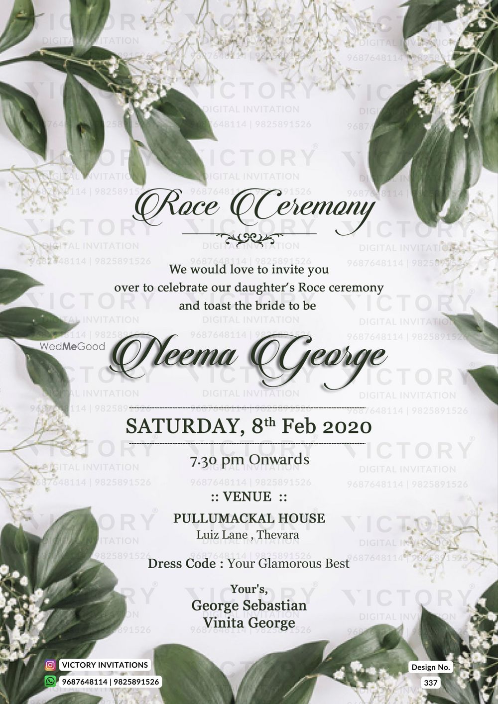 Photo From Roce Ceremony - By Victory Invitations