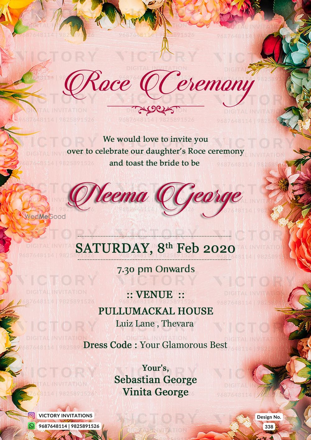 Photo From Roce Ceremony - By Victory Invitations