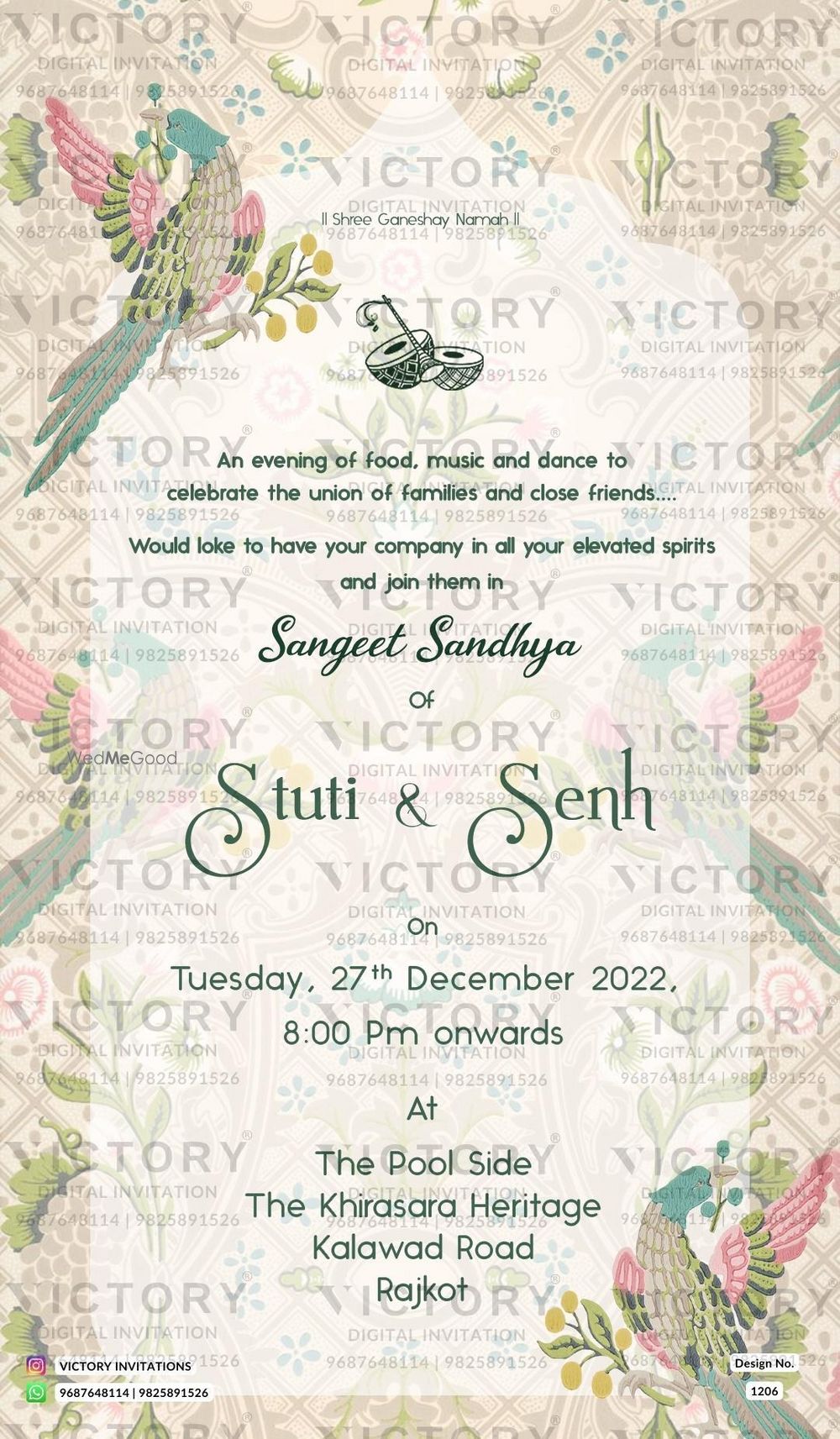 Photo From Sangeet Ceremony - By Victory Invitations