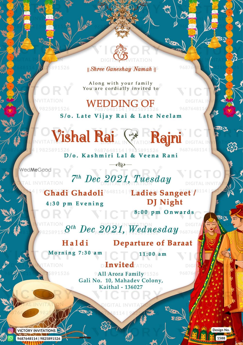 Photo From Sangeet Ceremony - By Victory Invitations