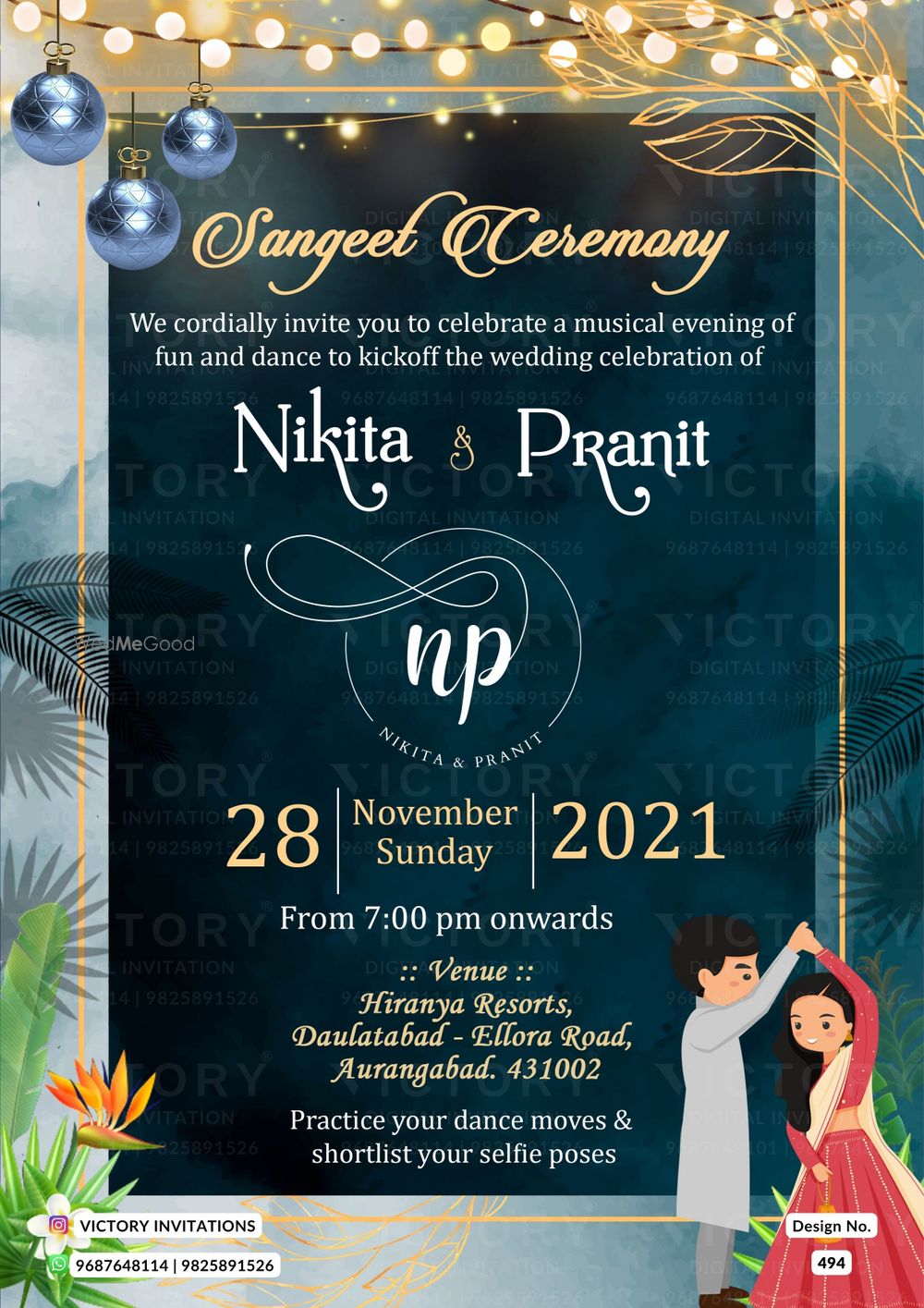 Photo From Sangeet Ceremony - By Victory Invitations