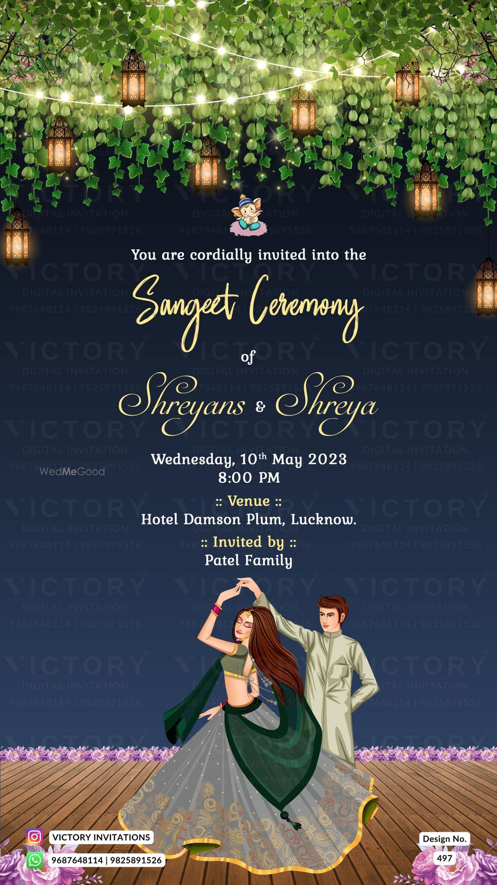 Photo From Sangeet Ceremony - By Victory Invitations