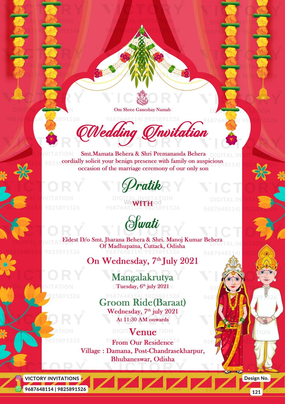 Photo From Bengali Wedding - By Victory Invitations