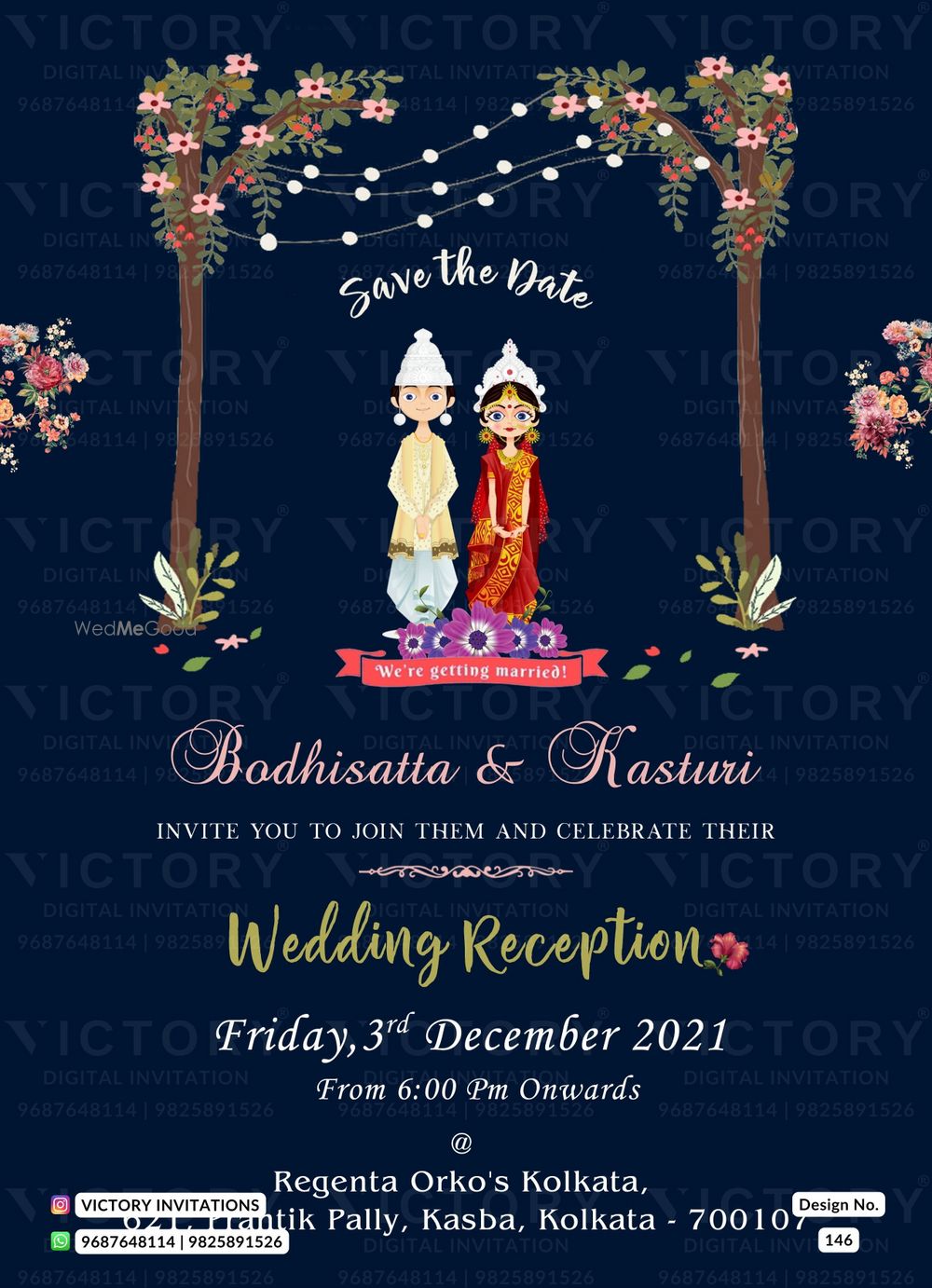 Photo From Bengali Wedding - By Victory Invitations