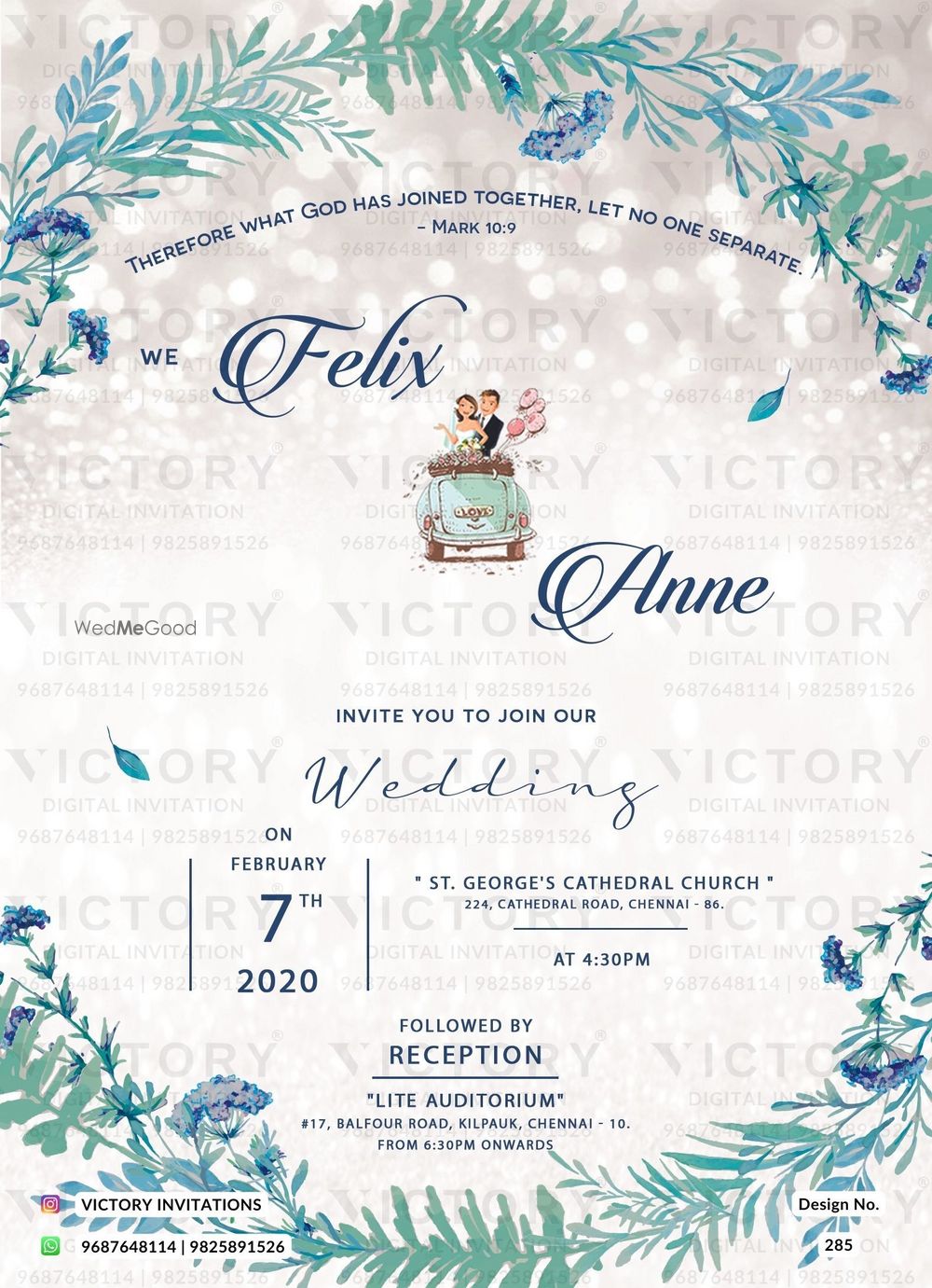 Photo From Christian Wedding - By Victory Invitations