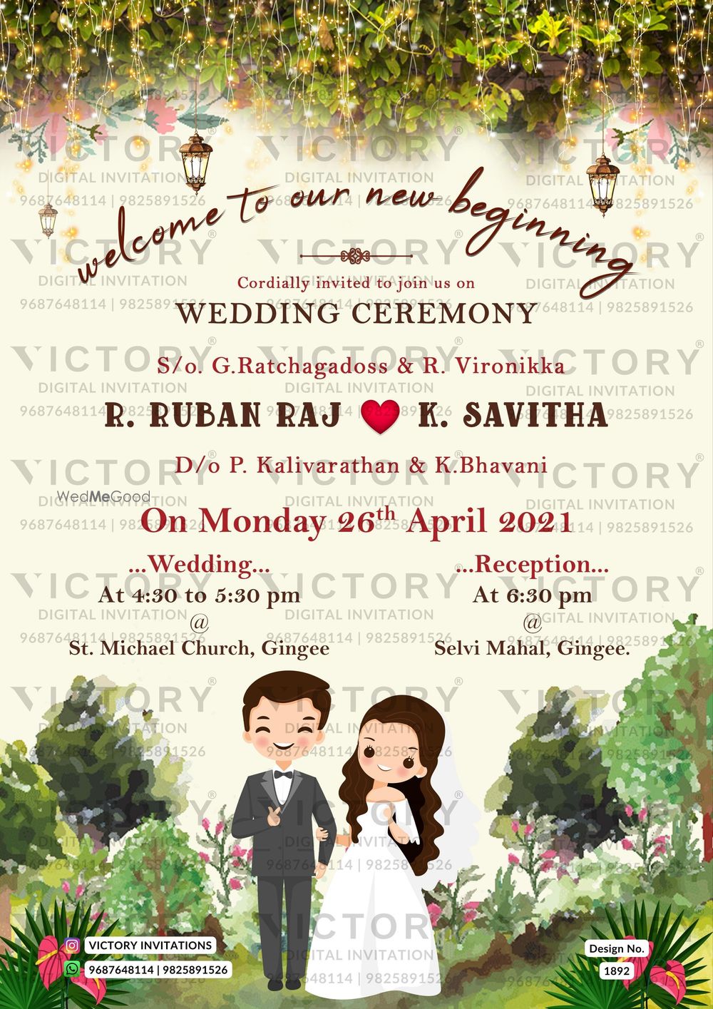 Photo From Christian Wedding - By Victory Invitations