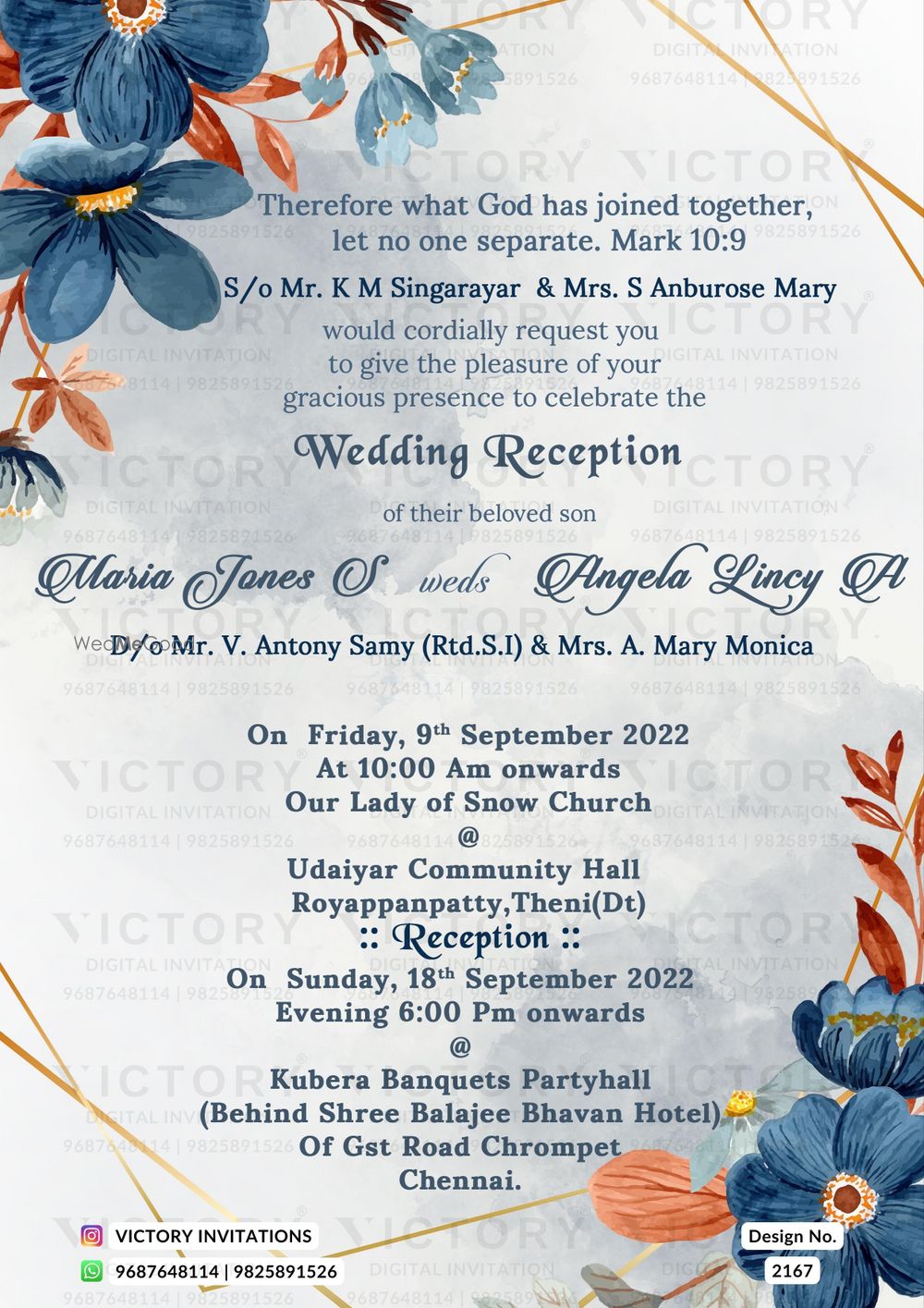 Photo From Christian Wedding - By Victory Invitations