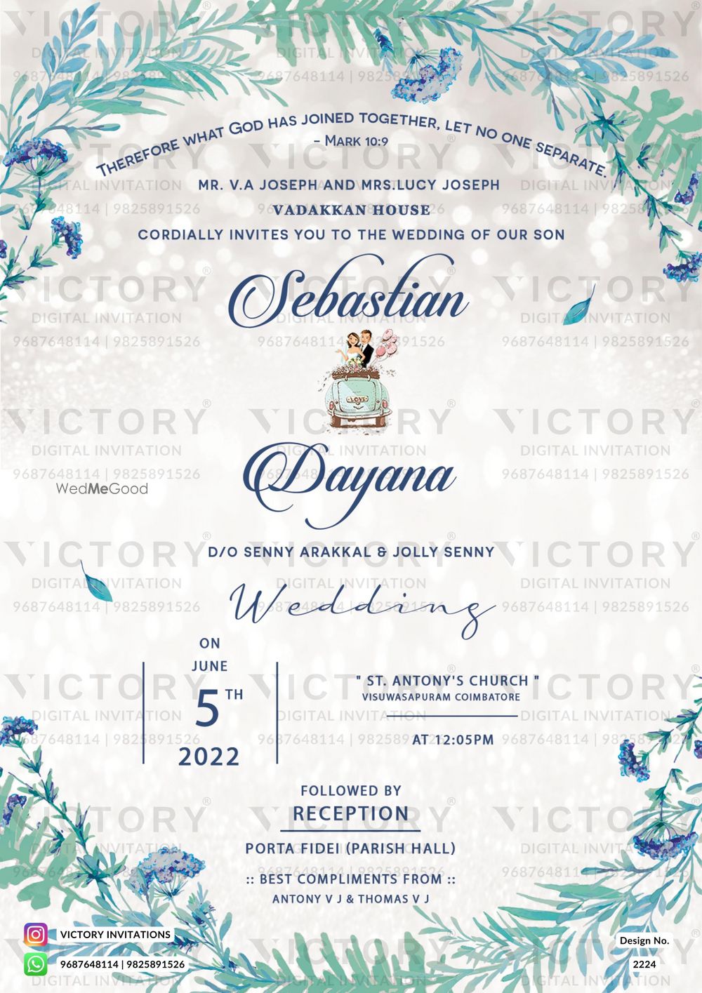 Photo From Christian Wedding - By Victory Invitations