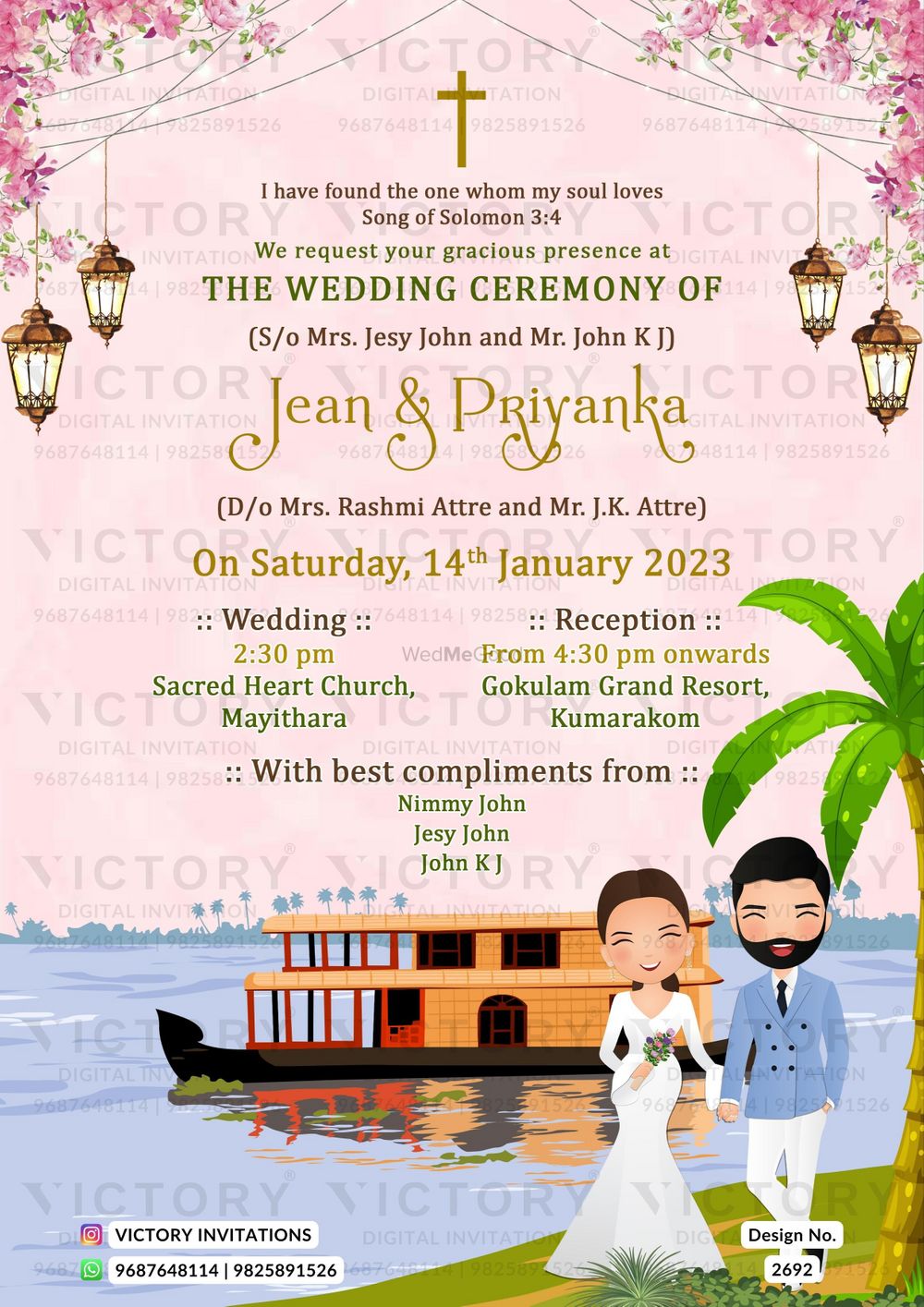 Photo From Christian Wedding - By Victory Invitations