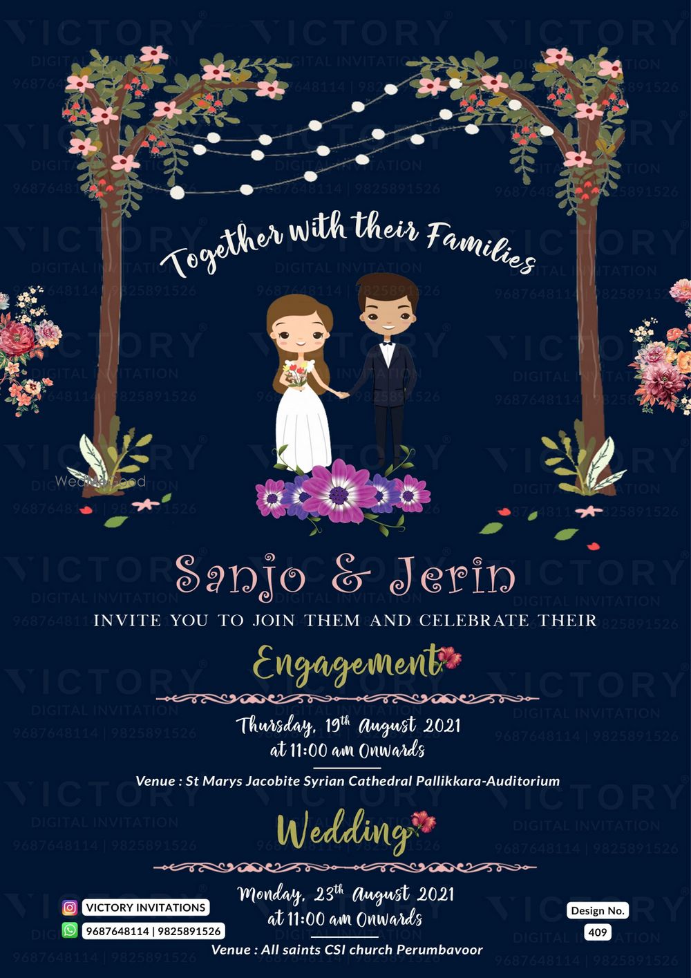 Photo From Christian Wedding - By Victory Invitations