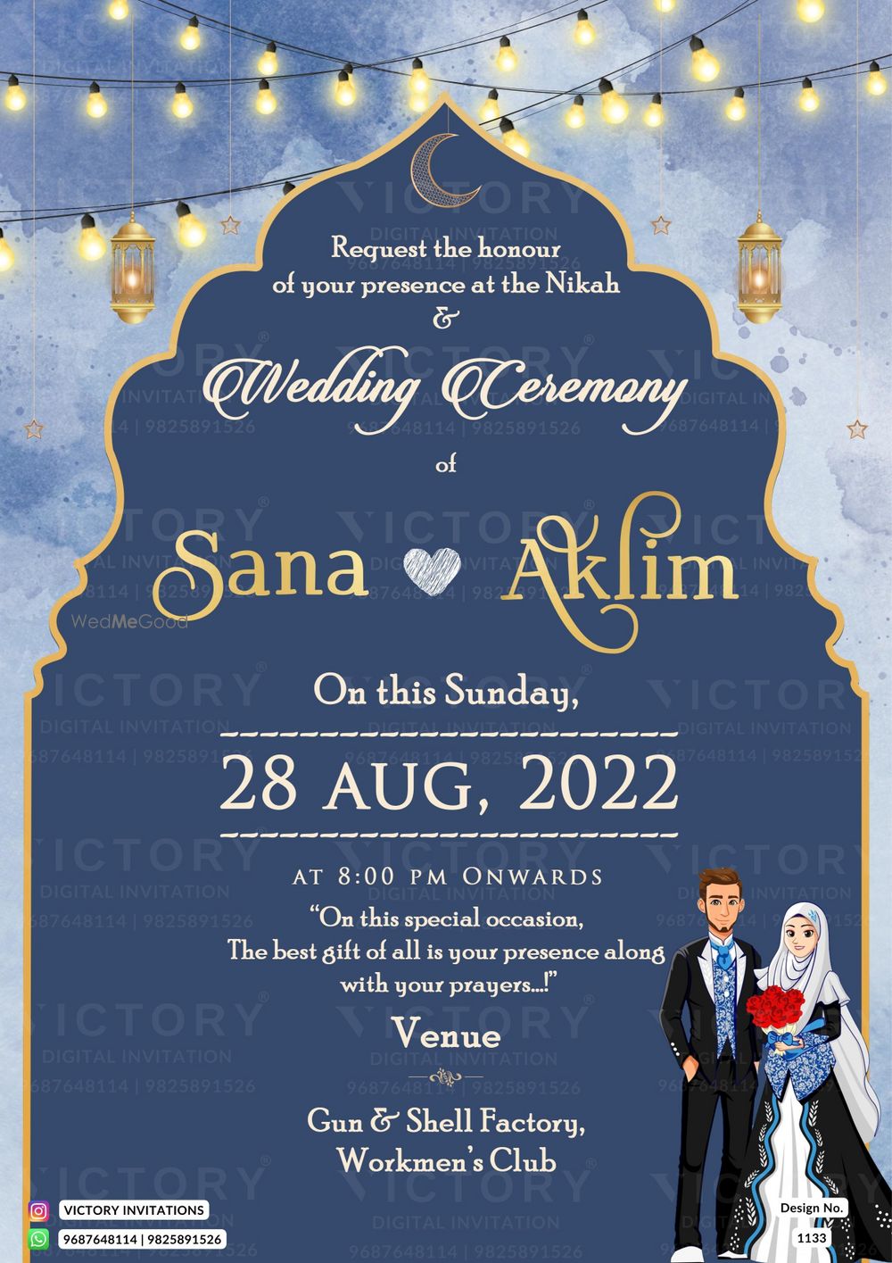 Photo From Nikah Ceremony - By Victory Invitations