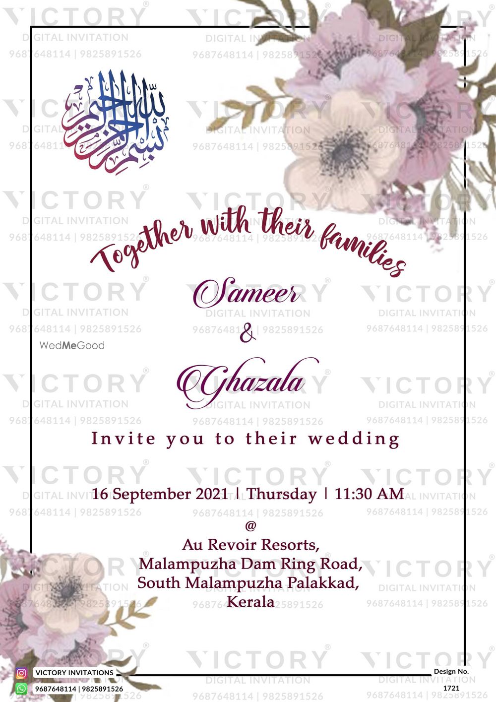 Photo From Nikah Ceremony - By Victory Invitations