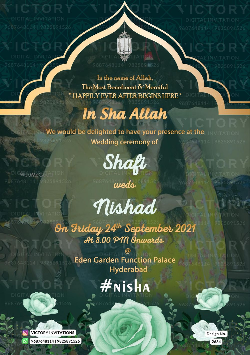 Photo From Nikah Ceremony - By Victory Invitations