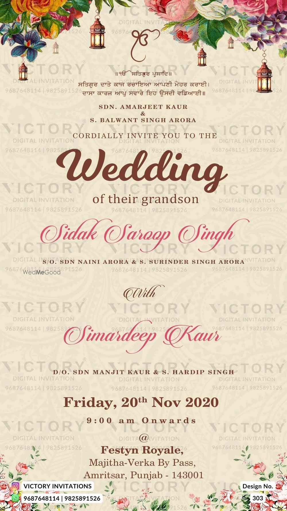 Photo From Punjabi Wedding - By Victory Invitations