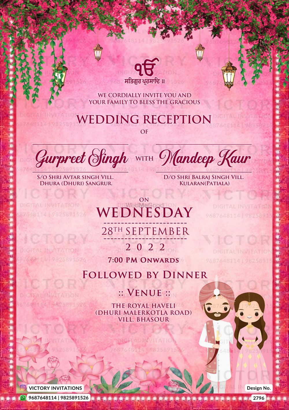 Photo From Punjabi Wedding - By Victory Invitations