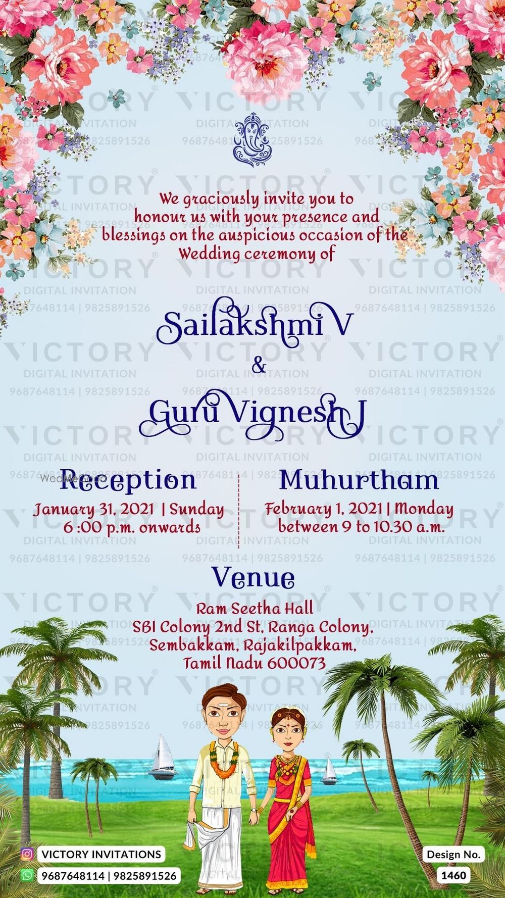 Photo From South Indian Wedding - By Victory Invitations