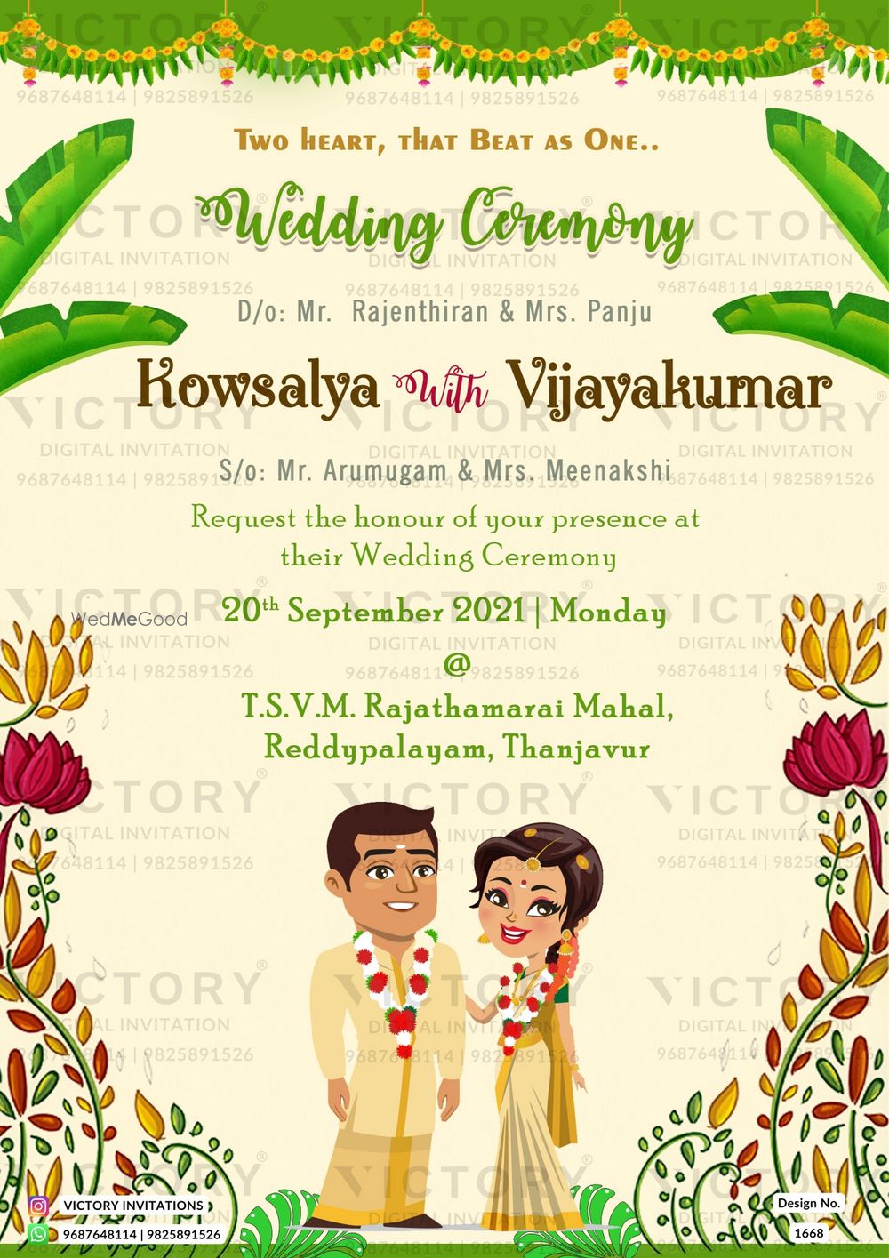 Photo From South Indian Wedding - By Victory Invitations