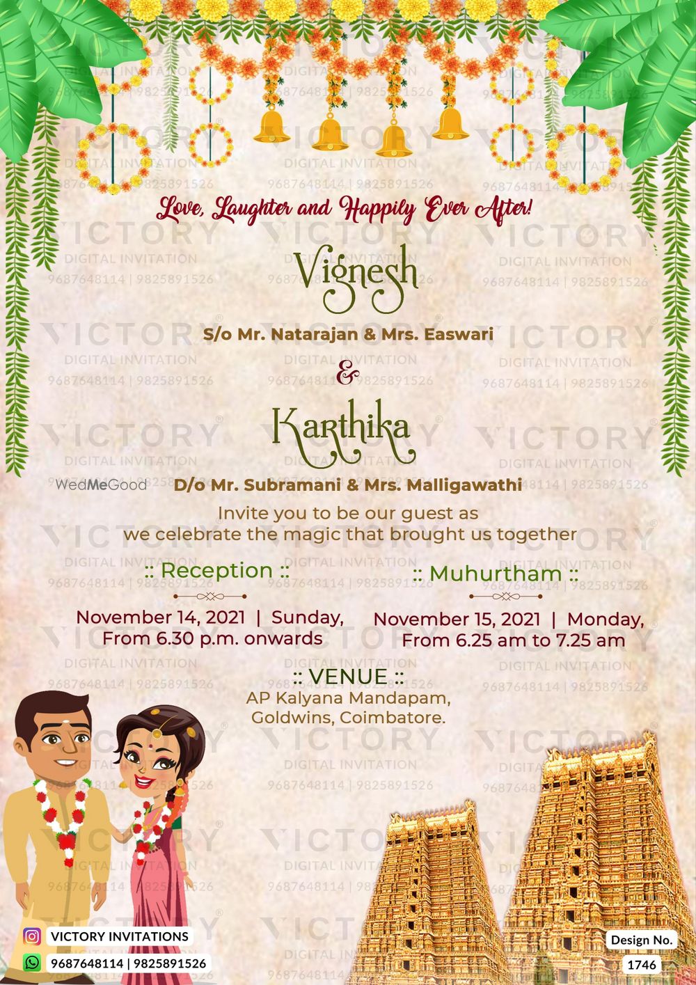 Photo From South Indian Wedding - By Victory Invitations