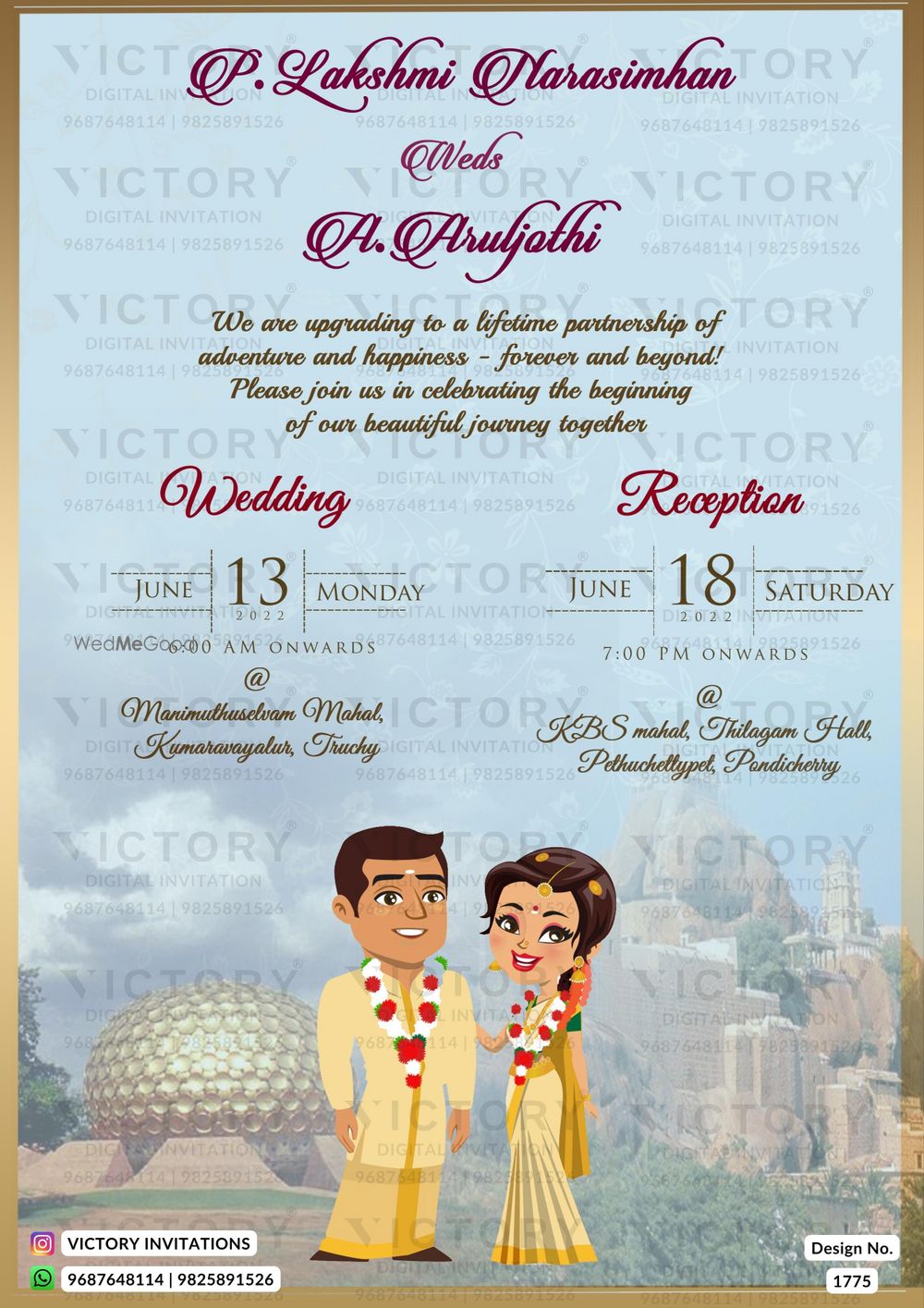 Photo From South Indian Wedding - By Victory Invitations