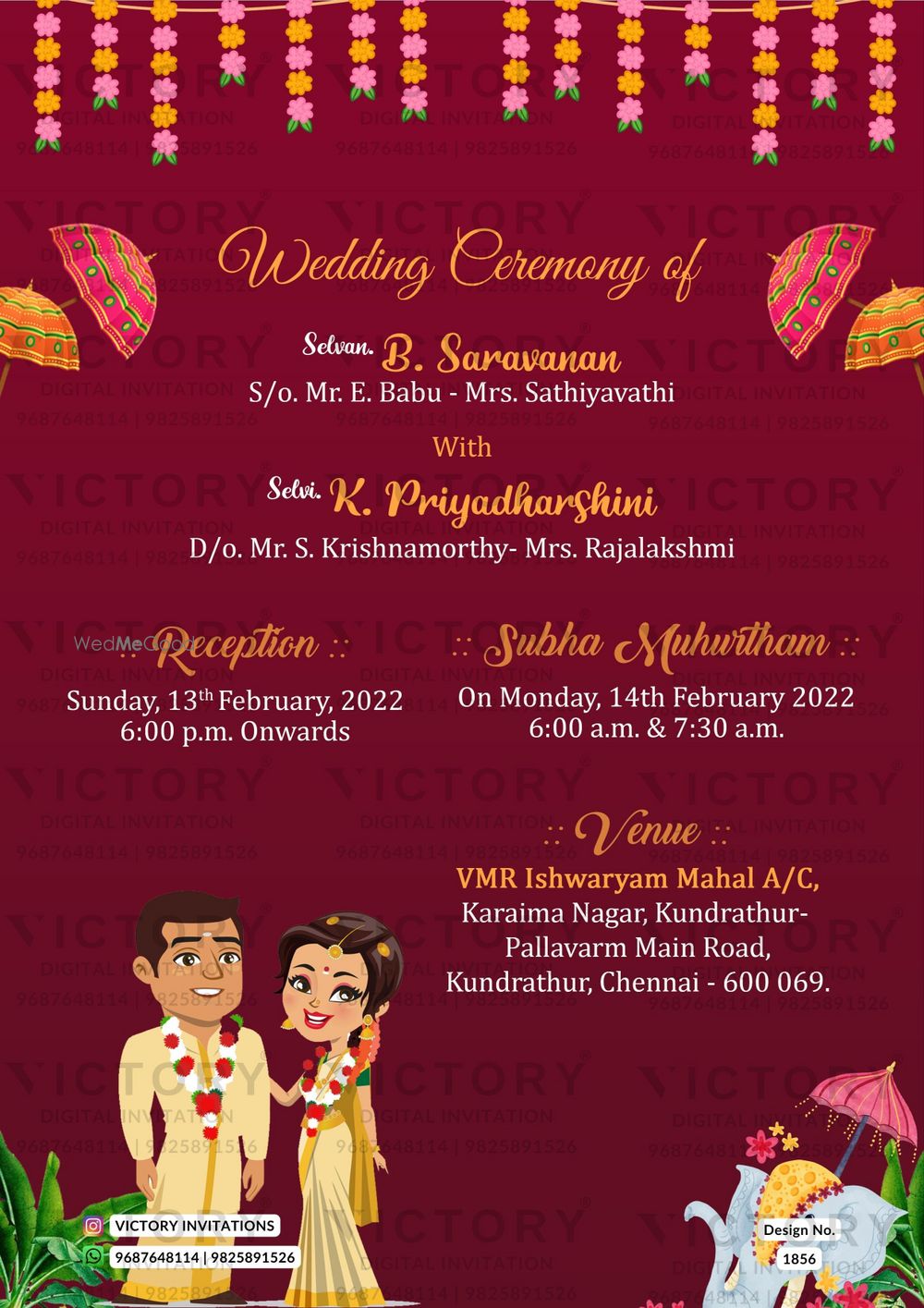 Photo From South Indian Wedding - By Victory Invitations