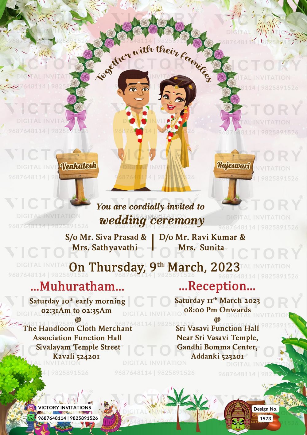 Photo From South Indian Wedding - By Victory Invitations