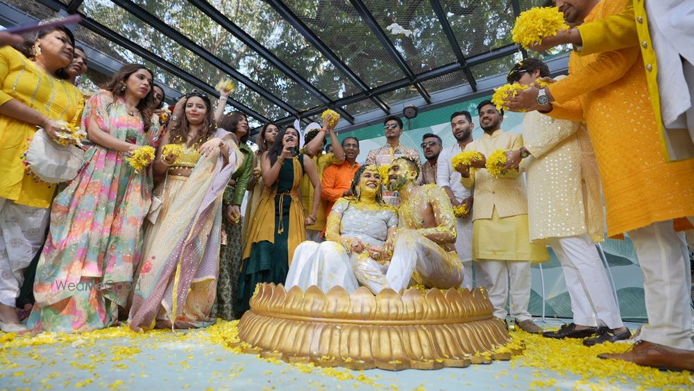 Photo From Haldi - By Anchor Riddhi Variya