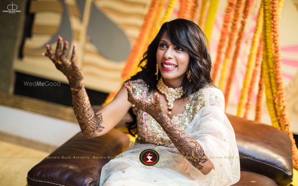 Photo From Sangeeth And Mehandi Makeup - By Brown Kudi Artistry