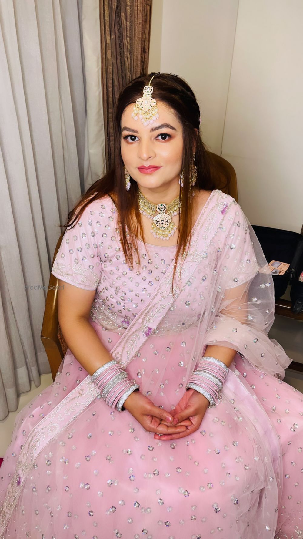 Photo From Bride Ushma Jain - By Mahima Datta Makeovers