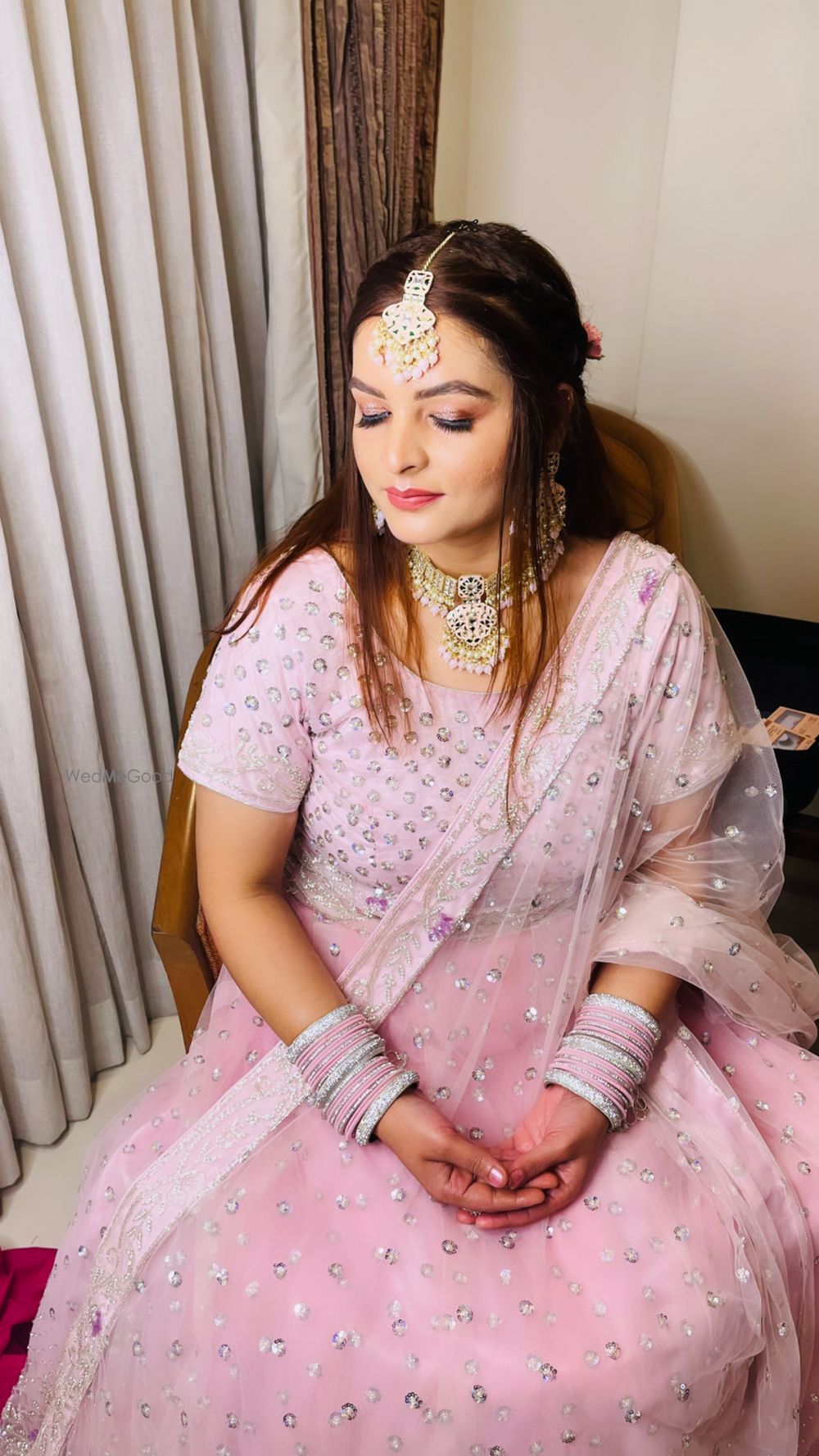 Photo From Bride Ushma Jain - By Mahima Datta Makeovers